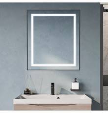 Зеркало BelBagno Kraft, 70x80, с подсветкой, черное