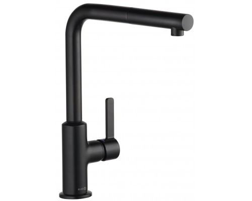 Kludi 40 851 3975 L-INE S Смеситель для кухни 265 мм, выдвижной Г излив, 8,2 л/мин 408513975