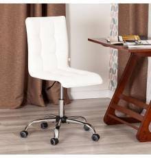 Компьютерное кресло TetChair Zero, искусственная кожа белая 36-01