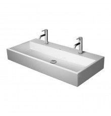 Duravit Vero Air Раковина подвесная, 100х47см, с 2 отв., без перелива, шлифованная, цвет: белый. 2350100043
