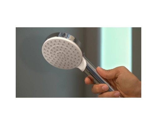 Hansgrohe Crometta 1jet Ручной душ 10см., с держателем, цвет: белый/хром. 26331400