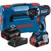 Шуруповерт аккумуляторный Bosch GSR 18V-90 C (2 акк, З/У), кейс