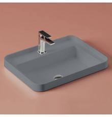 Artceram Fuori Scala Раковина 60х45 см, встраиваемая, с 1 отв., без перелива, цвет: denim. TFL034 37 00