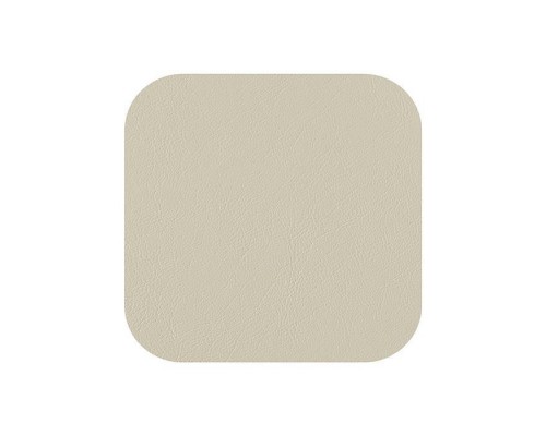 ADJ Костер 12x12см., квадратный, натуральная кожа, цвет: белый/панна котта. 0008.10/16 ADJ Костер 12x12см., квадратный, натуральная кожа, цвет: белый/панна котта. 0008.10/16