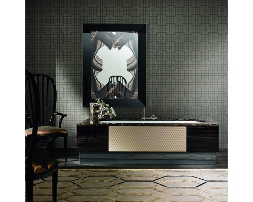VITAGE milldue edition FOUR SEASONS Ванна 180х75 см, стальная, подача воды из водослива, в комплекте с сифоном, основанием и мраморным топом, отдельностоящая, цвет: Ebano/Emperador. 1902, 1600.412.779.98, 4402.B21 VITAGE milldue edition FOUR SEASONS Ванна 180х75 см, стальная, подача воды из водослива, в комплекте с сифоном, основанием и мраморным топом, отдельностоящая, цвет: Ebano/Emperador. 1902, 1600.412.779.98, 4402.B21