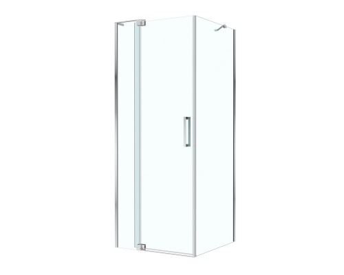 Душевой уголок Cezares Slider SLIDER-AH-1-80-70/80-C-Cr 80х80 см, профиль хром, стекло прозрачное