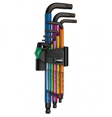 Набор Г-образных ключей метрических (9 предметов) 950 SPKL/9 SM N Multicolour BlackLaser Wera WE-022089. WE-022089