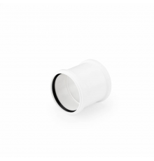Муфта Rehau Raupiano Plus двухраструбная 50 c резиновым уплотнительным кольцом 11326241001