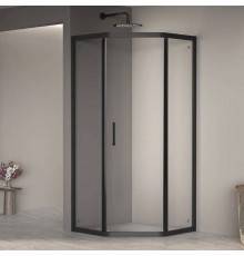 Душевой уголок RGW Passage PA-86B 900x900x1950, профиль черный