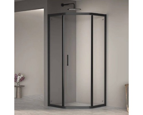 Душевой уголок RGW Passage PA-86B 900x900x1950, профиль черный