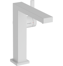 Смеситель для раковины Hansgrohe Tecturis E 150 Fine 73040700 матовый белый