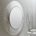 Laufen Kartell Зеркало круглое d=78см, настенное, без подсветки, цвет: прозрачный кристал. 3.8633.1.084.000.1