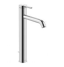 Duravit C.1 Смеситель для раковины, высокий, 1 отв., с донным клапаном, излив 166мм, цвет: хром. C11040001010
