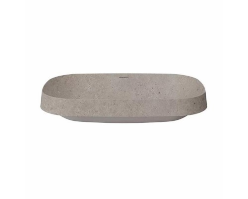 Kerama Marazzi Magica Раковина встраиваемая сверху, 65.5х42см., без отв., цвет: серый камень. MA.wbi.65\STG