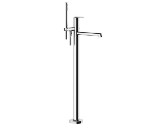 Gessi Ingranaggio Напольный смеситель для ванны, внешняя часть, цвет: хром. 63528#031 Gessi Ingranaggio Напольный смеситель для ванны, внешняя часть, цвет: хром. 63528#031