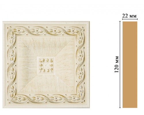 Вставка цветная DECOMASTER D208-6 (120*120*22мм) Вставка цветная DECOMASTER D208-6 (120*120*22мм)