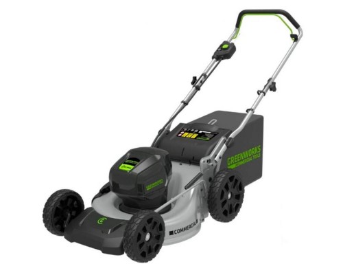 Газонокосилка аккумуляторная Greenworks GC82LM46K5 (АКБ 5 А.ч; ЗУ)
