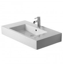 Duravit Vero Раковина для мебели с перел., с 1 отв. под смес., 85х49см., цвет: белый. 0329850000
