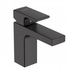 Hansgrohe Vernis Shap Смеситель для раковины, излив 100 мм, цвет: матовый черный . 71569670