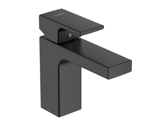 Hansgrohe Vernis Shap Смеситель для раковины, излив 100 мм, цвет: матовый черный . 71569670 Hansgrohe Vernis Shap Смеситель для раковины, излив 100 мм, цвет: матовый черный . 71569670