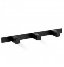 Decor Walther Corner HAK3 Панель с 3 крючками 18x4см, подвесной, цвет: черный матовый. 0562160