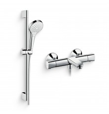 Душевой комплект Термостат Hansgrohe Ecostat universal 13123000 для ванны с душем + Гарнитур Croma Select S Vario 26562400