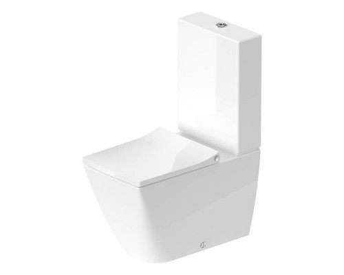 Duravit Viu Унитаз напольный 35x65см, rimless,слив универсальный, с креплением, с HygieneGlaze, цвет: белый. 0942000005,  2191092000