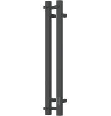 Полотенцесушитель электрический Bauedge Stella Square R 8х80, черный матовый