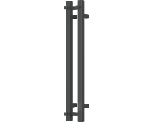 Полотенцесушитель электрический Bauedge Stella Square R 8х80, черный матовый Полотенцесушитель электрический Bauedge Stella Square R 8х80, черный матовый
