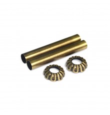 Комплект декоративных трубок SR Rubinetterieретро 160хD 18-20-1/2цвет бронза 0497-1500Z160