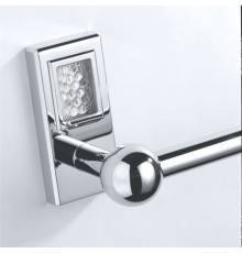 THG Meacute;tropolis agrave; manettes cristal clair Полотенцедержатель 60см, подвесной, цвет: хром/прозрачный хрусталь. A2B-A02-514/60