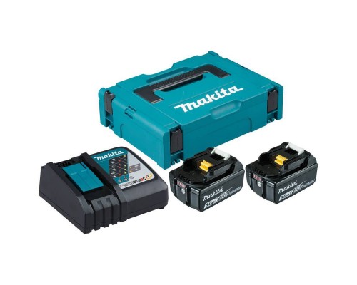 Набор Makita PSK MKP1RT182 (BL1850Bx2шт., DC18RC, кейс MAKPAC тип 1) (198311-6)