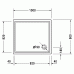 Duravit Starck Slimline Поддон акриловый 100x90см, опоры, выпуск, цвет: белый. 720120000000000,  791483000000000,  790263000001000