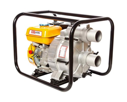 Мотопомпа REDVERG для грязной воды RD-DWP80L Мотопомпа REDVERG для грязной воды RD-DWP80L