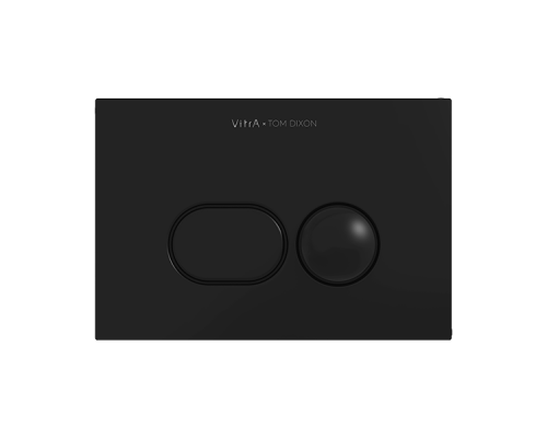 Кнопка смыва VitrA Liquid 740-2101, глянцевая черная