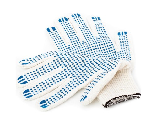 Перчатки х/б с ПВХ 4н/10класс (112)