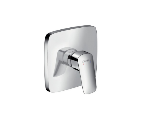 Hansgrohe Logis, Смеситель для душа, встраиваемый, внешняя часть, Цвет: хром. 71605000 Hansgrohe Logis, Смеситель для душа, встраиваемый, внешняя часть, Цвет: хром. 71605000