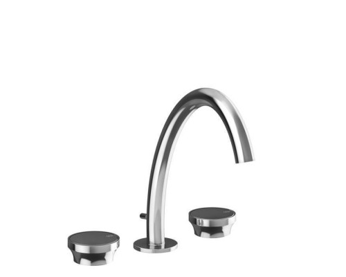 Gessi Origini Смеситель для раковины на 3 отв, с донным клапаном, цвет: хром. 66013#031