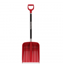 Компактная лопата с алюминиевым черенком Fachmann, D образной ручкой, бордовый 05.060