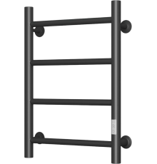 Полотенцесушитель электрический Bauedge M0054 40х80 R черный матовый