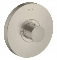 Axor ShowerSelect Встраиваемый термостат для душа, 1 потреб, внешняя часть, цвет: шлифованный никель. 36721820