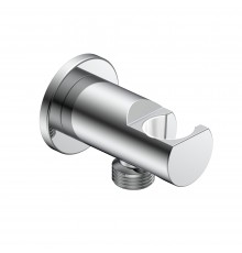 AQM8714CR Siena Выход из стены с держателем, хром AQM8714CR