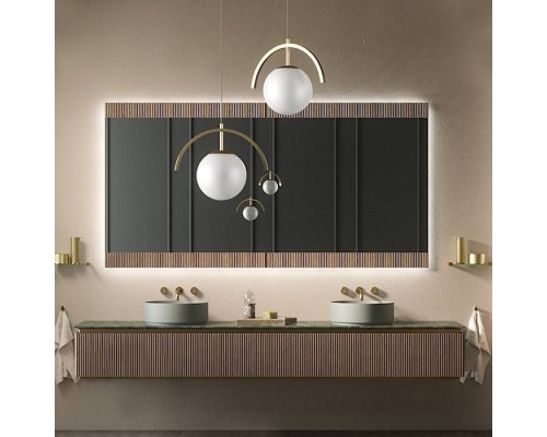 Oasis Naos Композиция №8 Комплект мебели 245х56xh32см, подвесной, мраморный топ verde alp, цвет: золото матовое/орех трубчатый. 0NAOA4D005, 0NAOE10001, 0NAOE10002, 0TDRMR5701+0VSCSPR00000001, 0LVBSPR00000013 Oasis Naos Композиция №8 Комплект мебели 245х56xh32см, подвесной, мраморный топ verde alp, цвет: золото матовое/орех трубчатый. 0NAOA4D005, 0NAOE10001, 0NAOE10002, 0TDRMR5701+0VSCSPR00000001, 0LVBSPR00000013