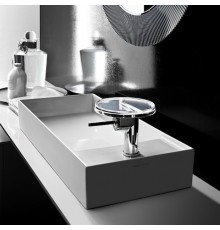 Laufen Kartell Раковина-чаша 75х35х12 см, 1 отв., без перелива, покрытие LLC, цвет: белый. 8.1233.2.400.111.1
