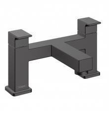 Hansgrohe Vernis Shap Смеситель для ванны, на 2 отв., цвет: матовый черный . 71452670