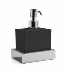 3SC SK 3.0 Дозатор настольный, композит Solid Surface, цвет: чёрный/хром . SK01DASL.NO