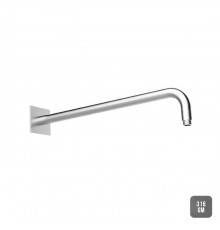 Almar 316 Stainless Steel Кронштейн для верхнего душа 45см., настенный, с квадратным отражателем, цвет: Gun Metal 316 Brushed PVD. E021104.GM316