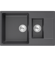Мойка кухонная Domaci Солерно DP 780 1,5 K-08 космос