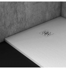 Globo Docciapietra Душевой поддон 100х100х3см., из минерального мрамора, цвет: белый. DP008,  DP10100501