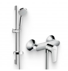 Душевой комплект Смеситель для душа Hansgrohe Talis E 71760000 + Гарнитур Croma 100 Vario 27771000 Unica C